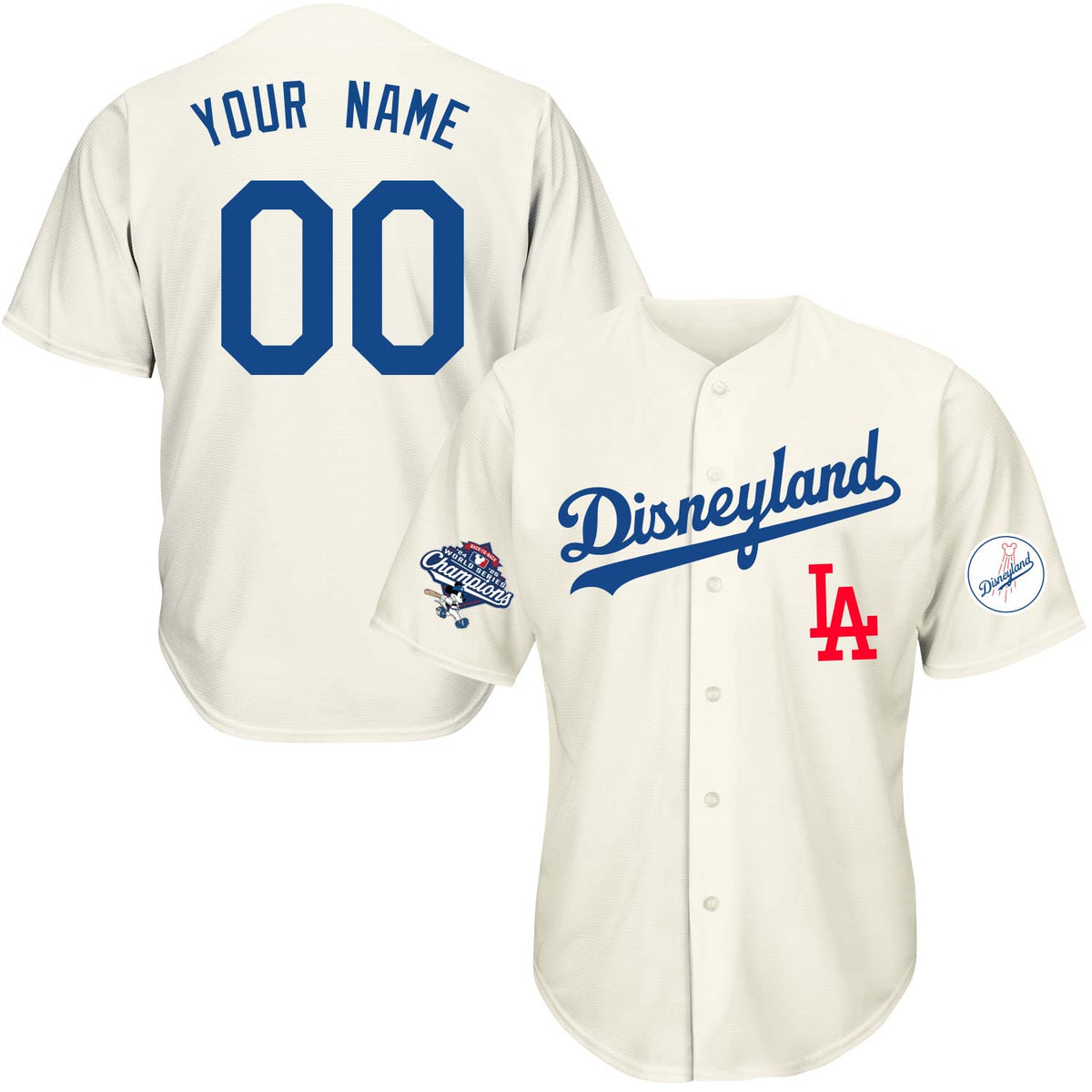 Hometown Back2Back Champs LA Baseball Jersey