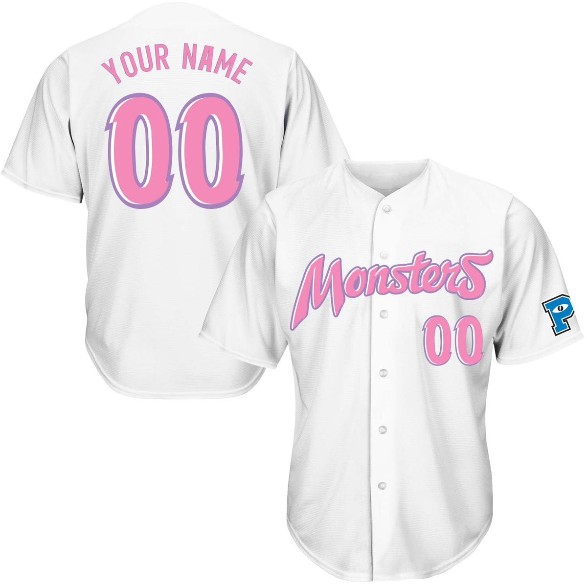 Monsters Boo Baseball Jersey
