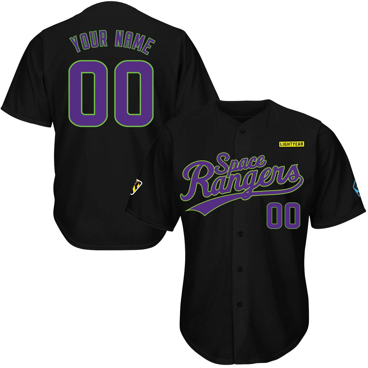 Space Rangers Baseball Jersey
