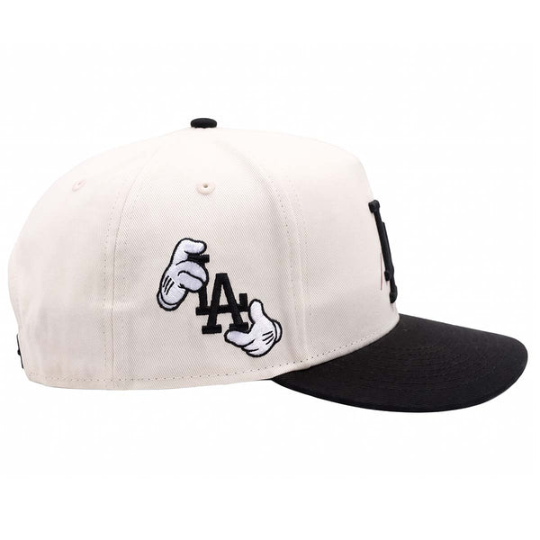 Shooting Mickey Ears (Black/Blue) - A-Frame Snapback (Pre-Order)