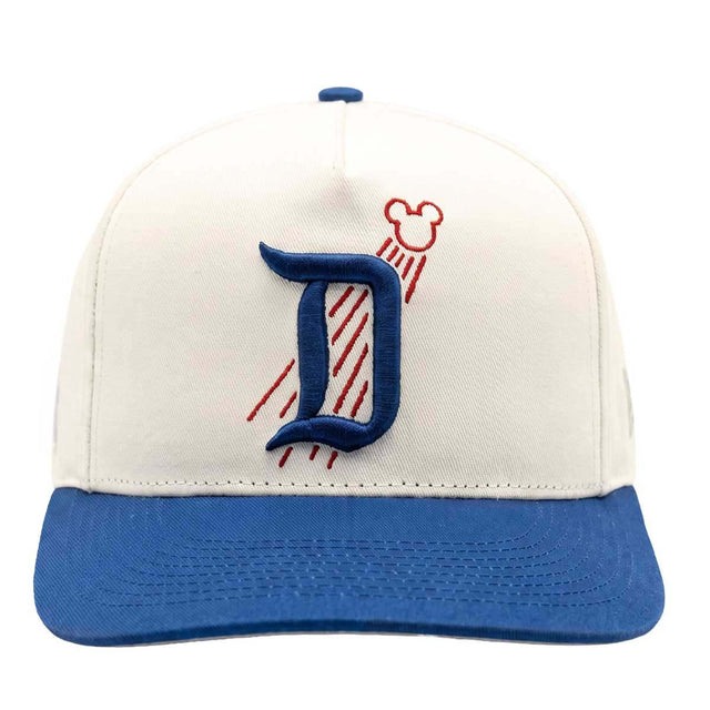 Shooting Mickey Ears (Cream/Blue) - A-Frame Snapback (Pre-Order)