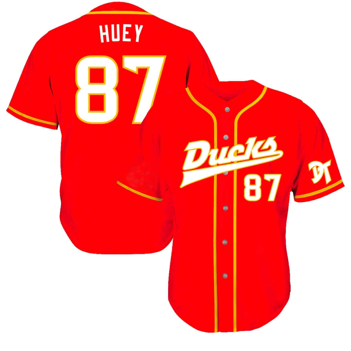 Ducks Baseball Jersey Huey