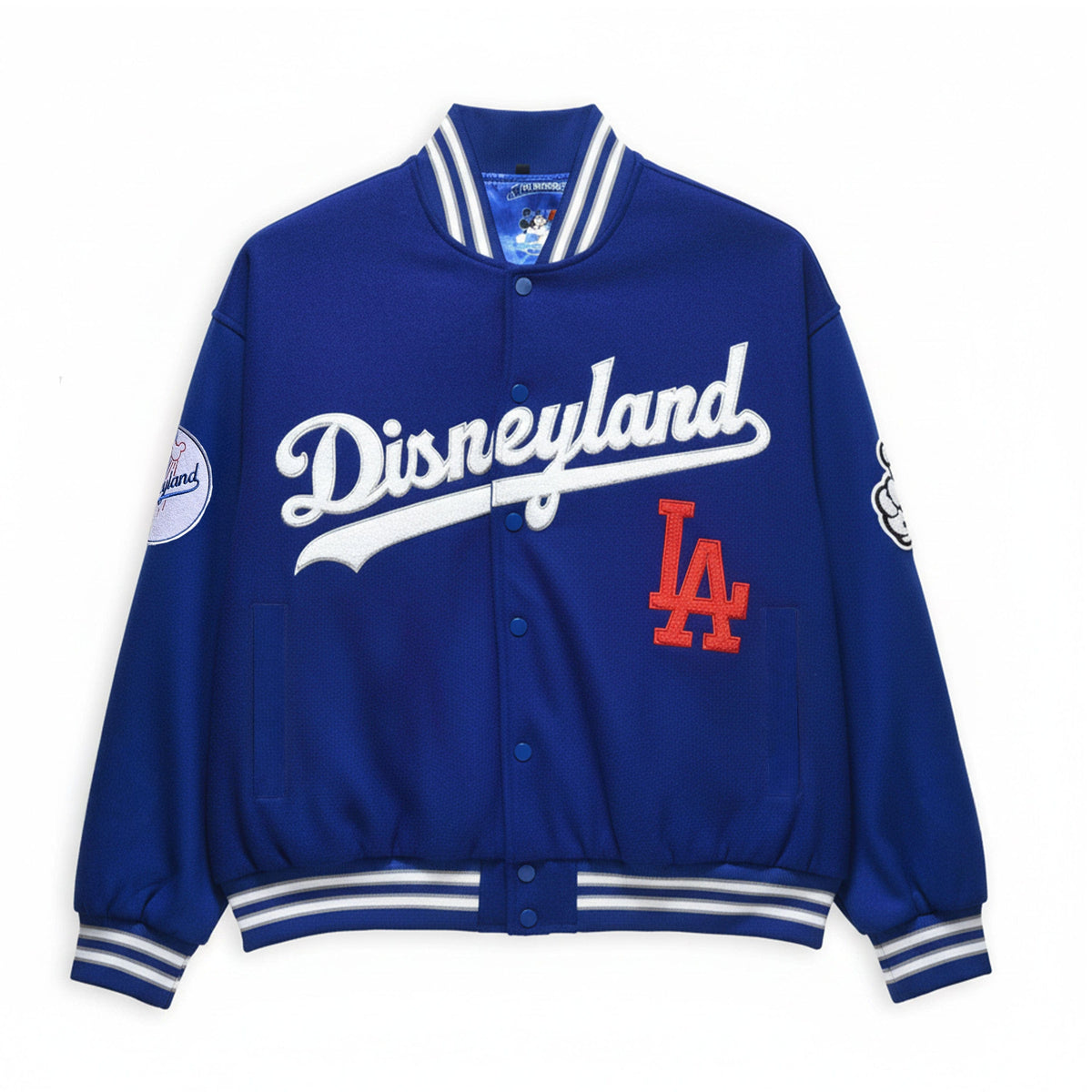 Hometown LA Letterman Wool Jacket -Blue