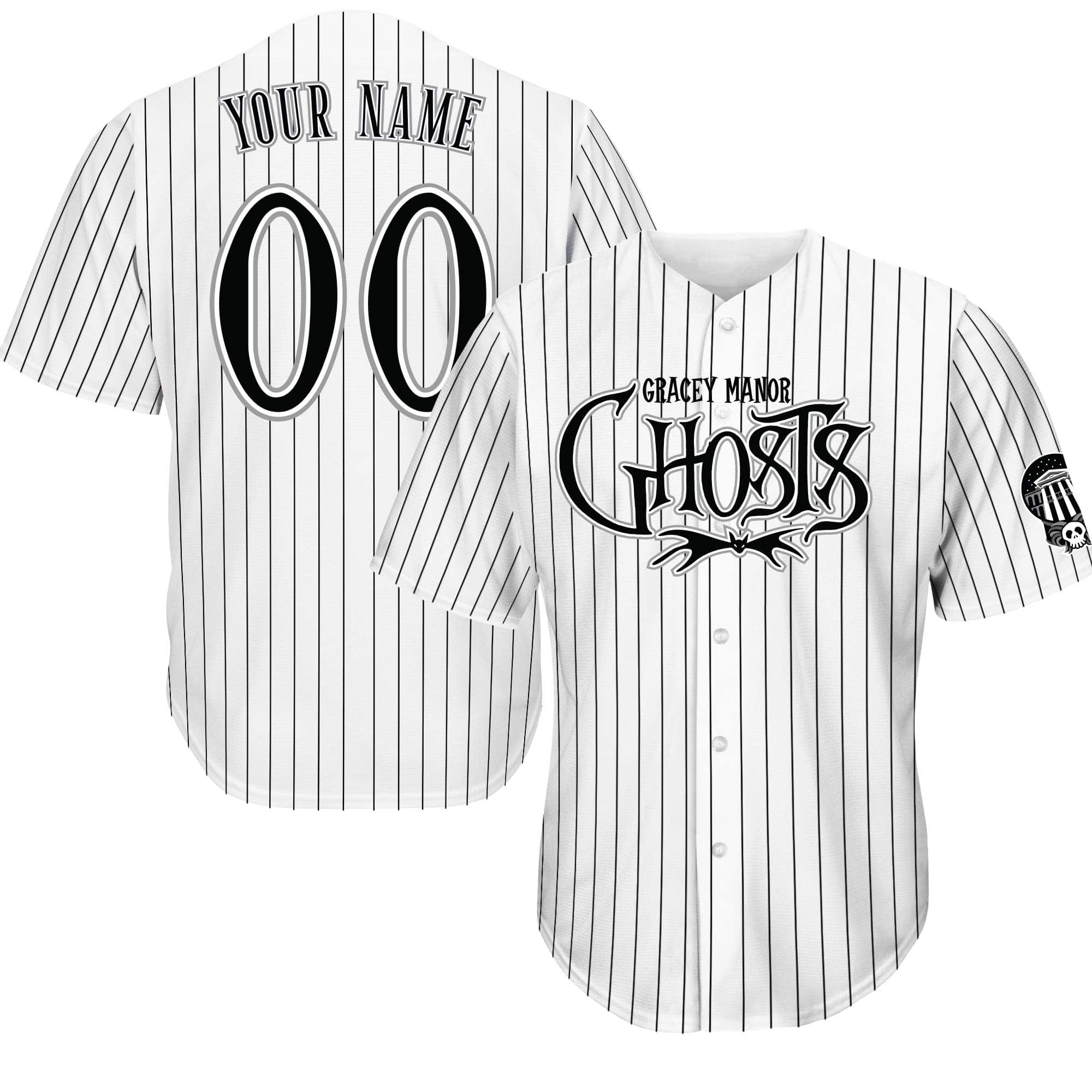 Ghostwriter Baseball Jersey (BLACK)