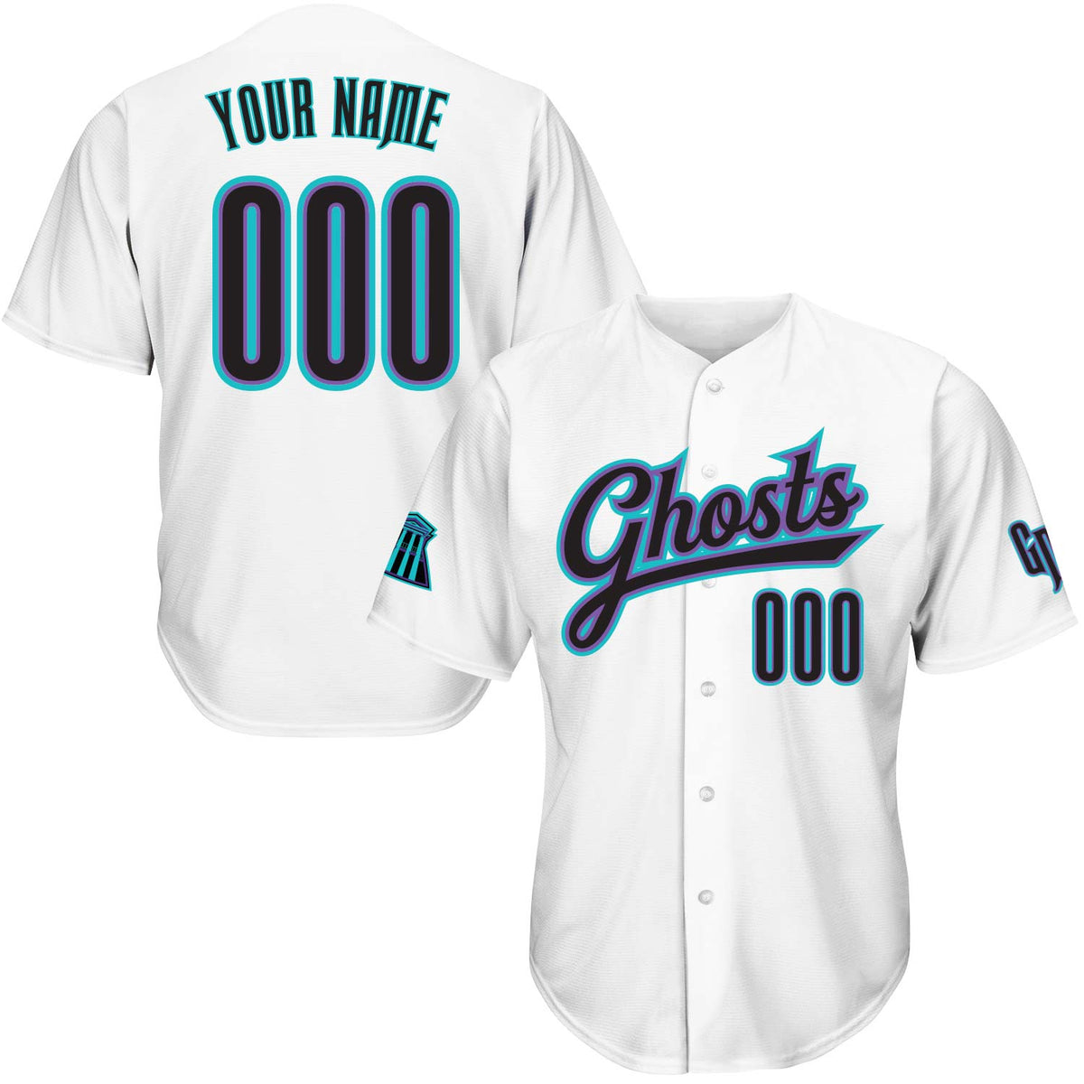 Ghosts Gracey Manor Baseball Jersey