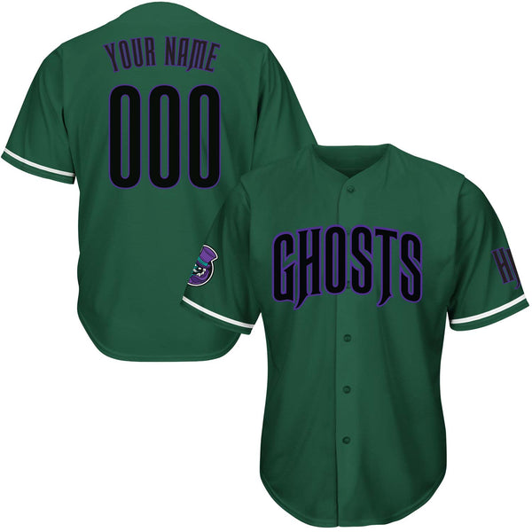 Ghosts Hat Box Baseball Jersey