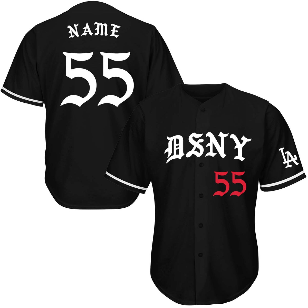 DSNY Hometown LA Baseball Jersey