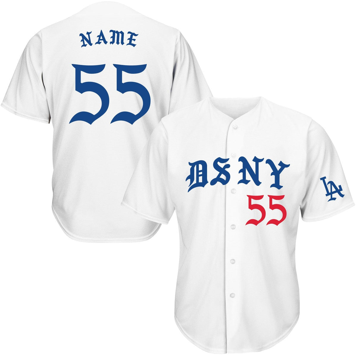DSNY Hometown LA Baseball Jersey
