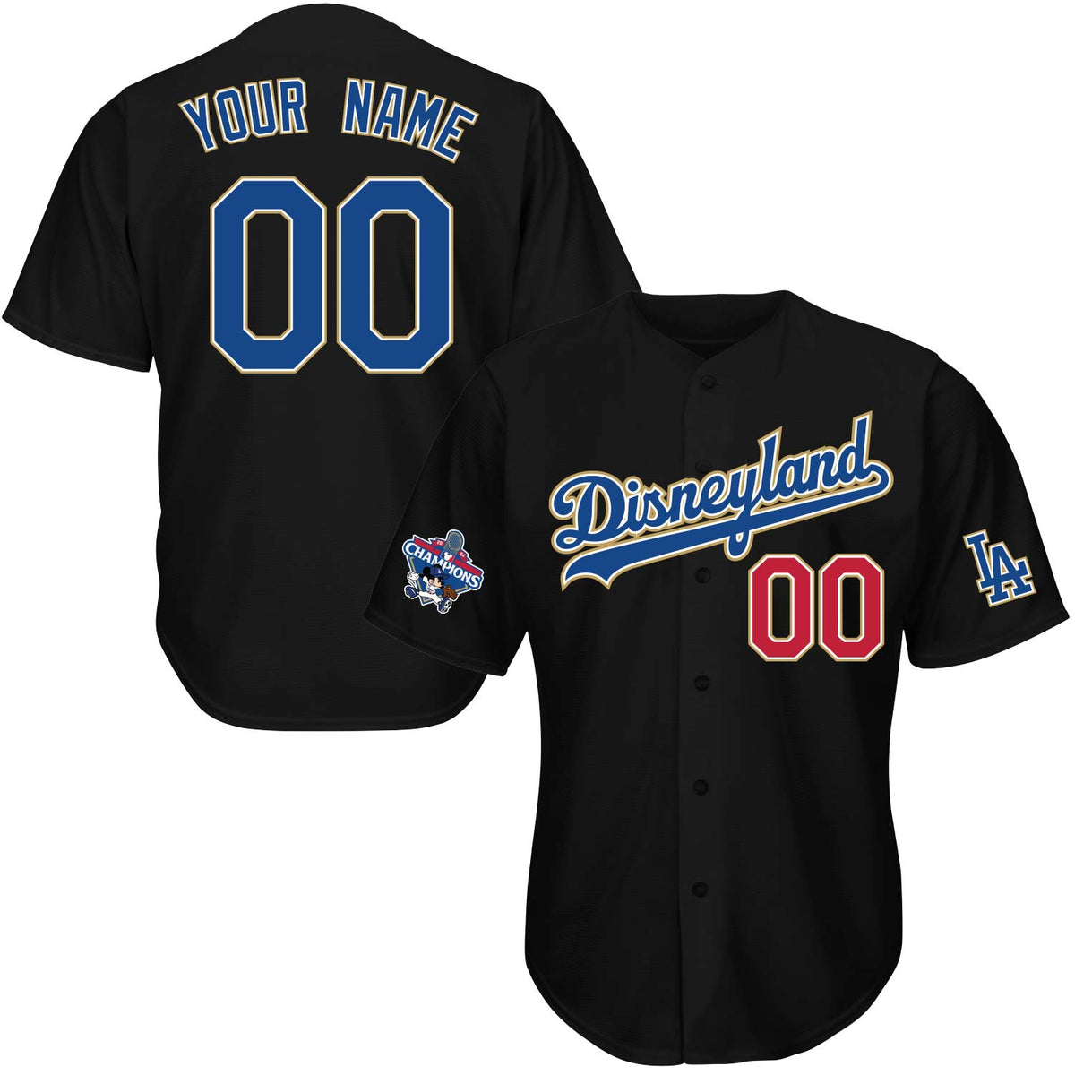 Hometown Champs LA Gold Baseball Jersey