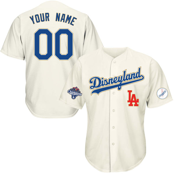 Hometown 2025 Gold Champs LA Baseball Jersey