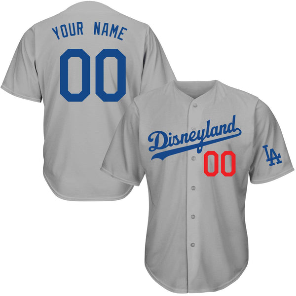Hometown Dsnyland  Baseball Jersey- Ostrich