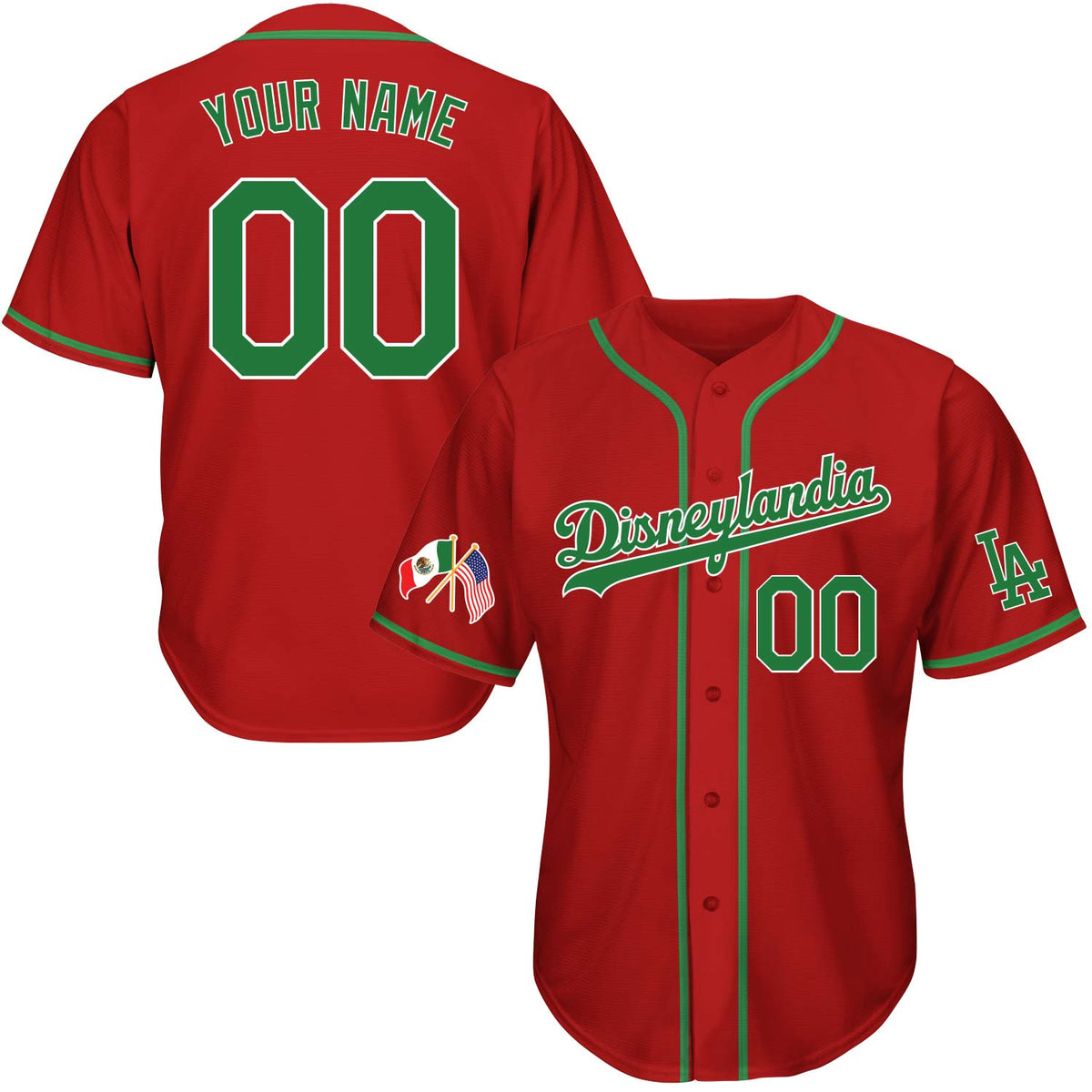 Hometown Landia Baseball Jersey - Mexico