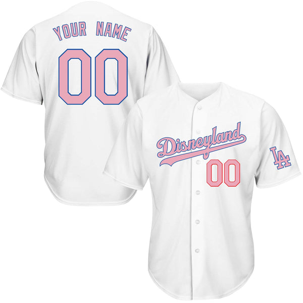 Hometown LA Baseball Jersey - Pink