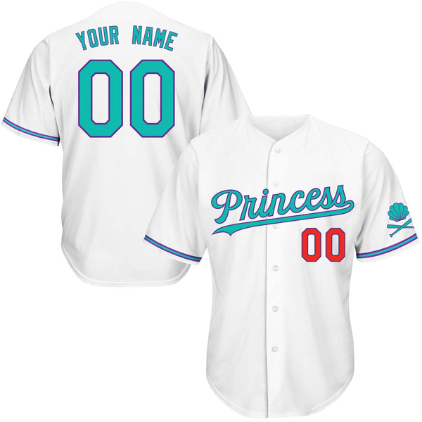 Princess Mermaid Baseball Jersey