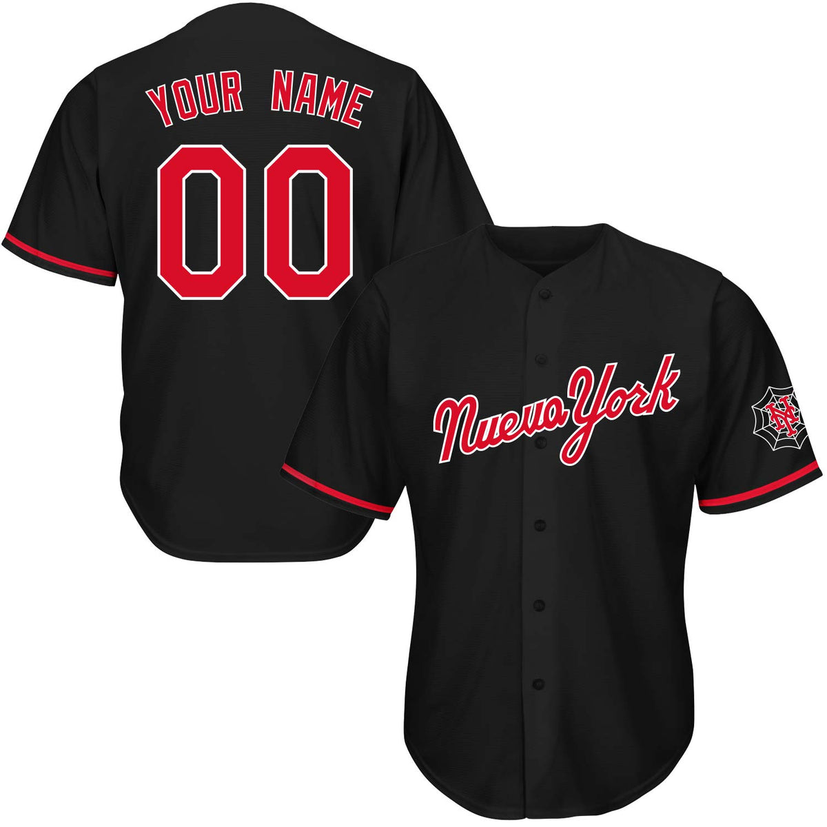 Nueva York Spidey Jersey (Black)