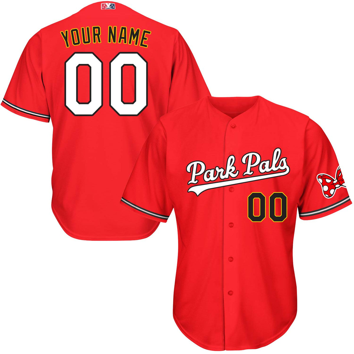 Park Pals Miss Mouse Baseball Jersey