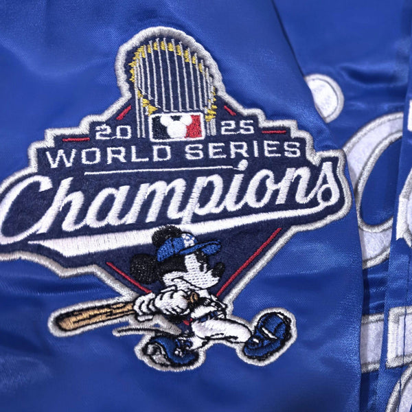 Dsnyland LA Satin Jacket - Royal Blue