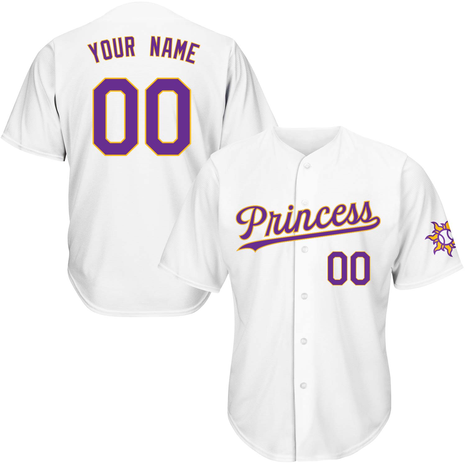 Princess Cindy Baseball Jersey – Park Friends