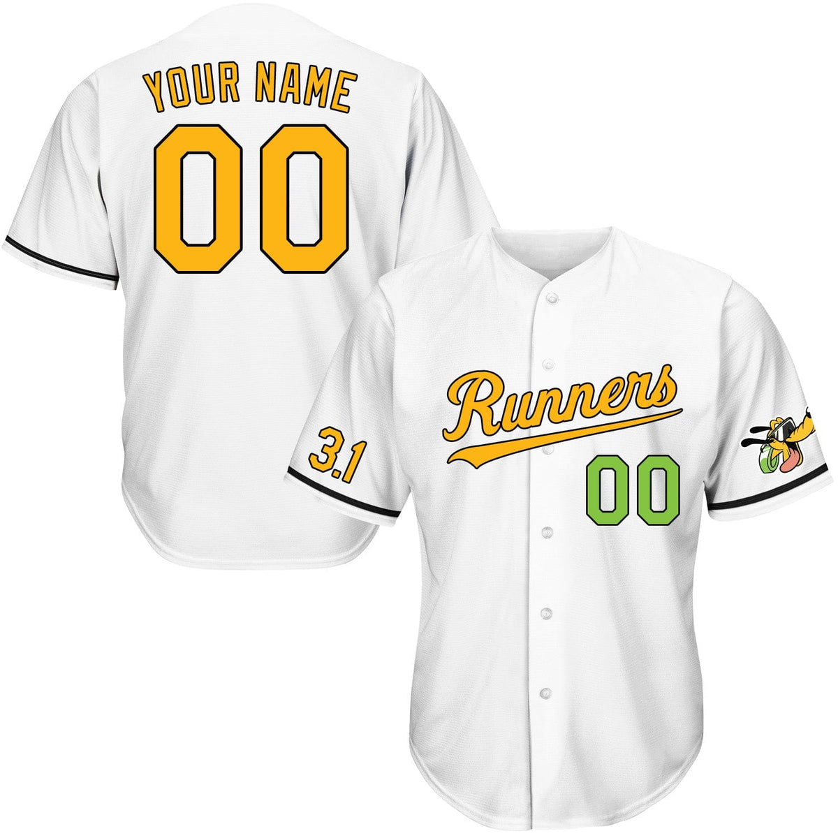Pluto Baseball Jersey