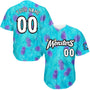 Monsters Sulley Baseball Jersey with Fur Pattern