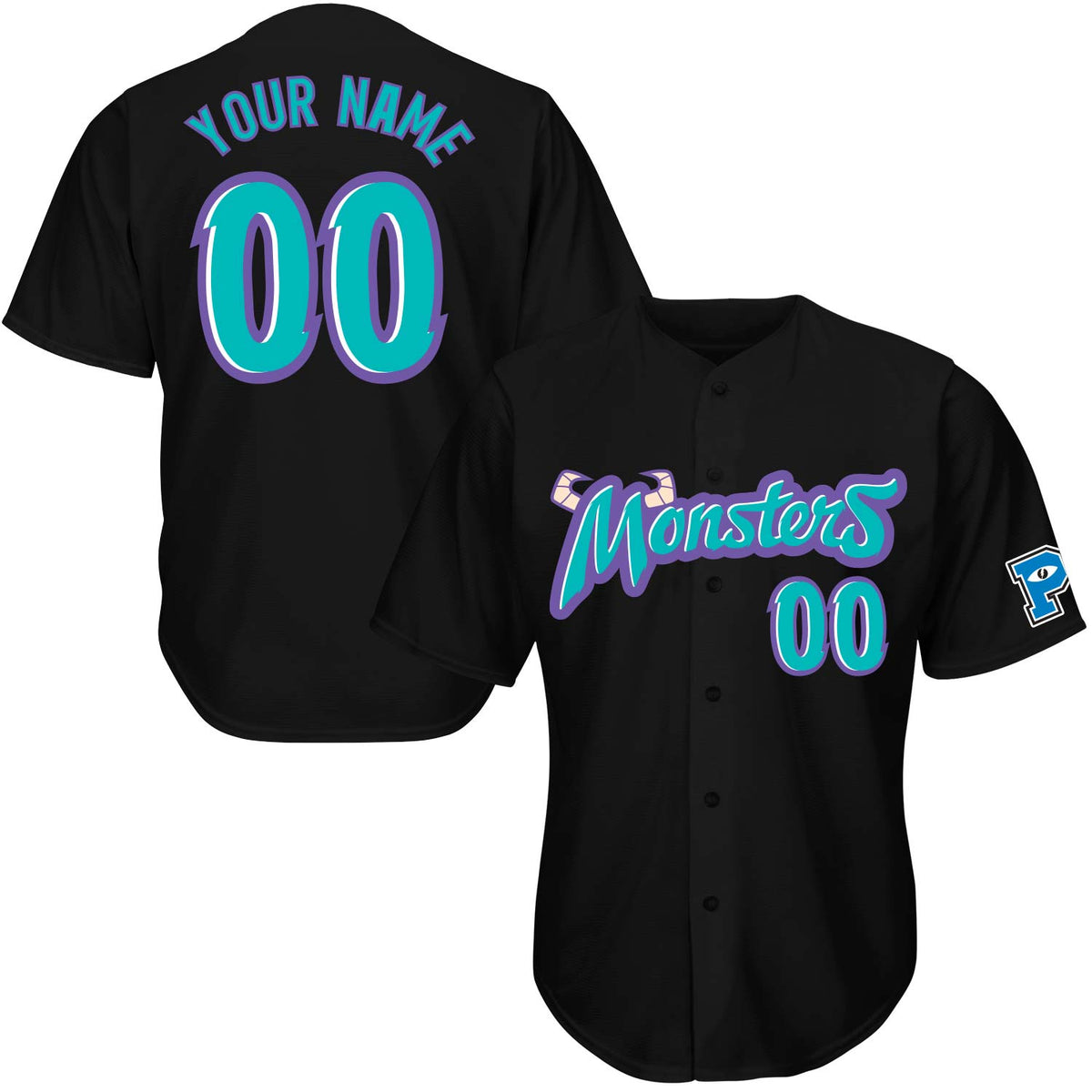 Monsters Sulley Baseball Jersey