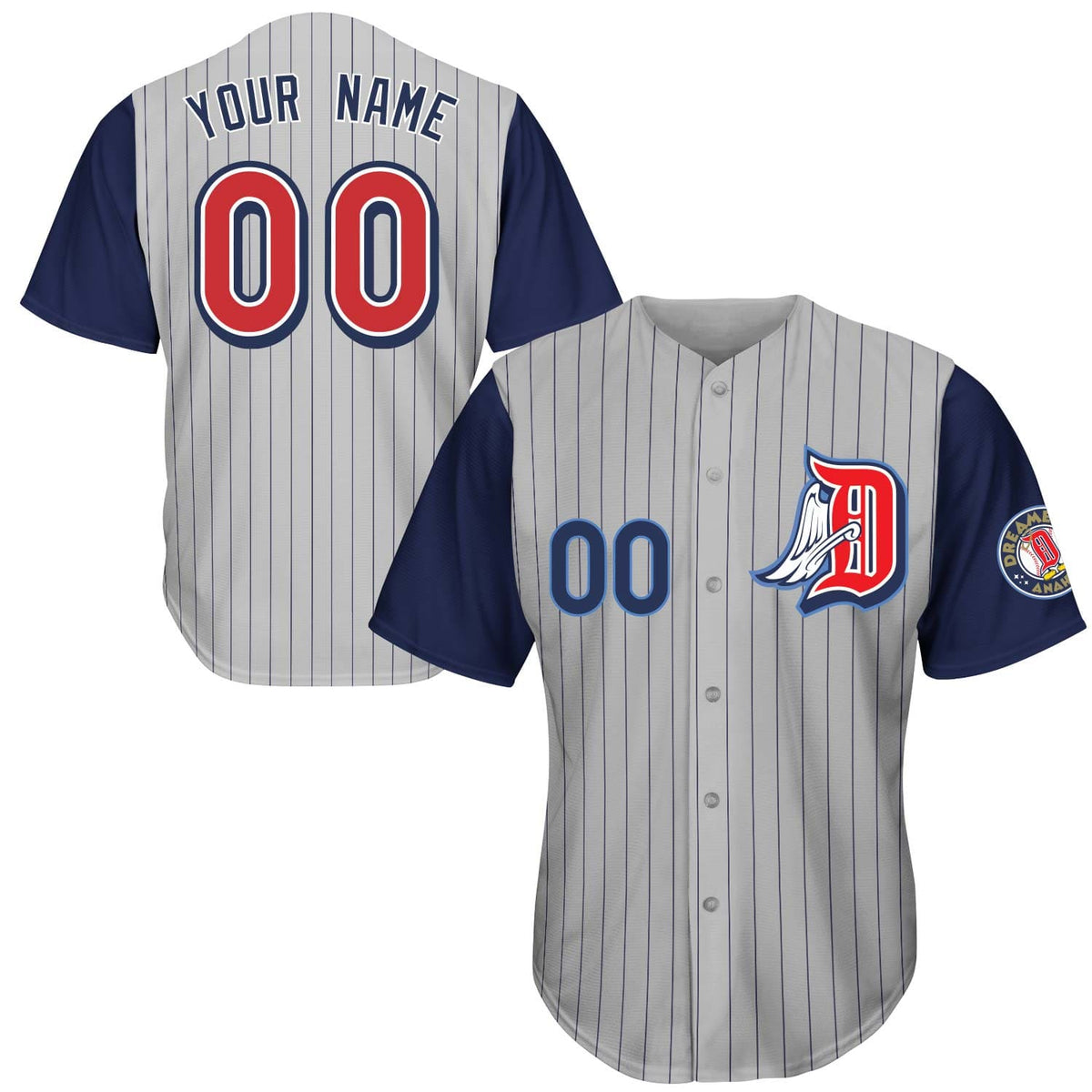 Hometown Anaheim Throwback Baseball Jersey