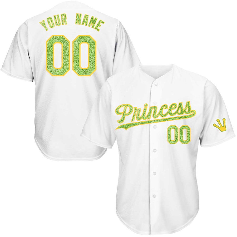 Princess Tiana Sparkle Baseball Jersey