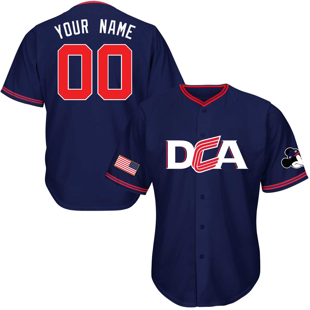 USA - Dca Baseball Jersey