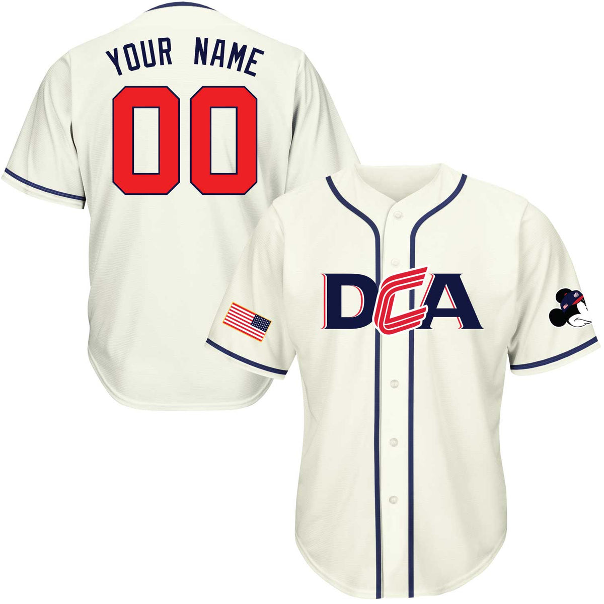 USA - Dca Baseball Jersey
