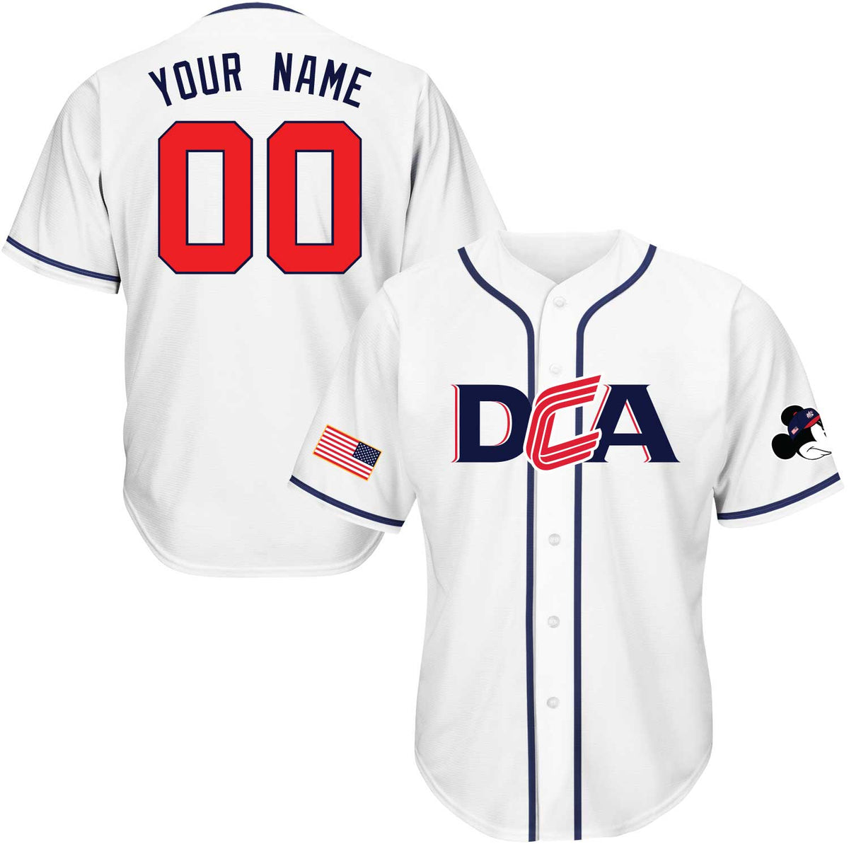 USA - Dca Baseball Jersey