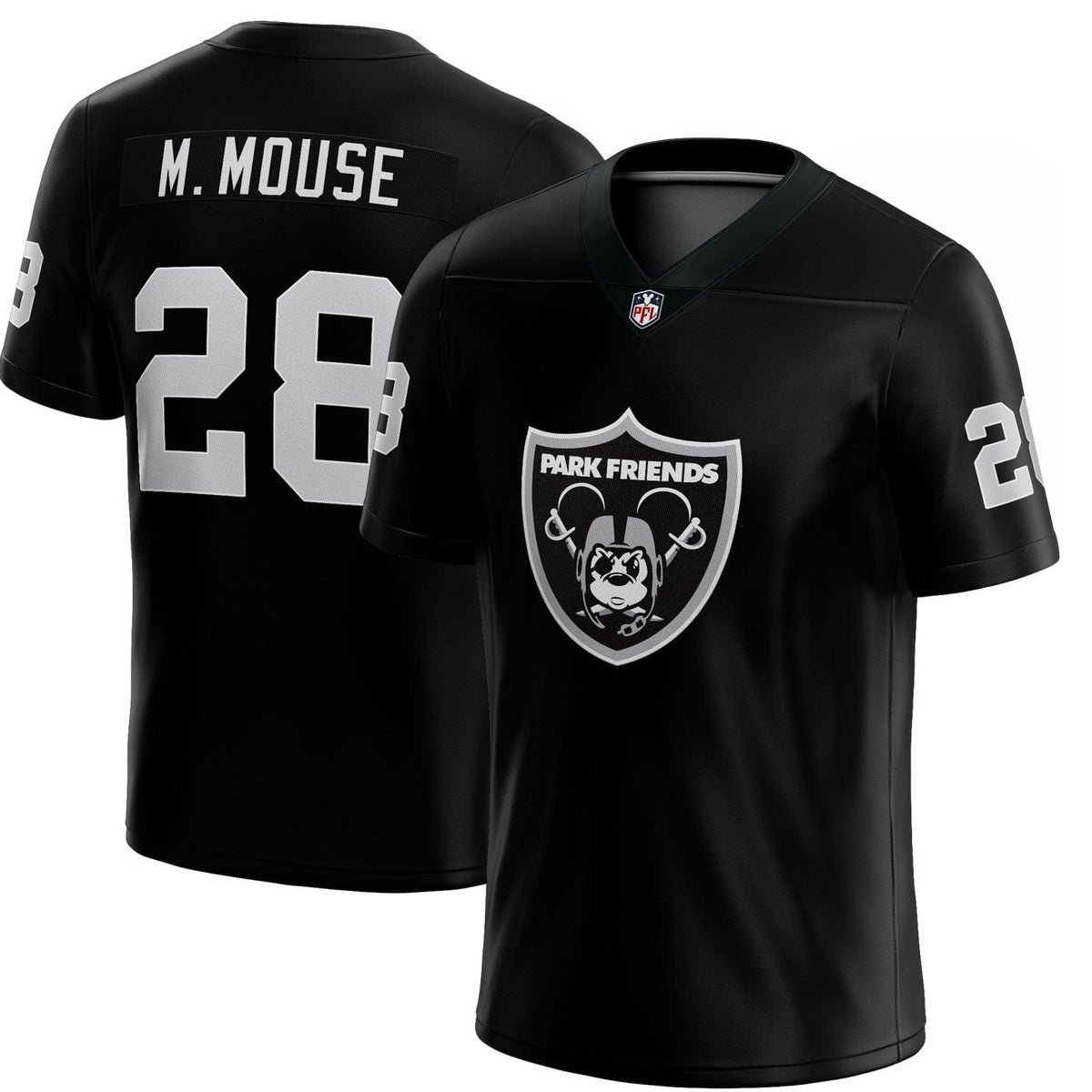 Mouse Shield  Football Jersey