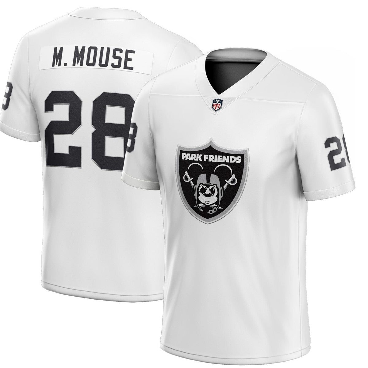 Mouse Shield  Football Jersey