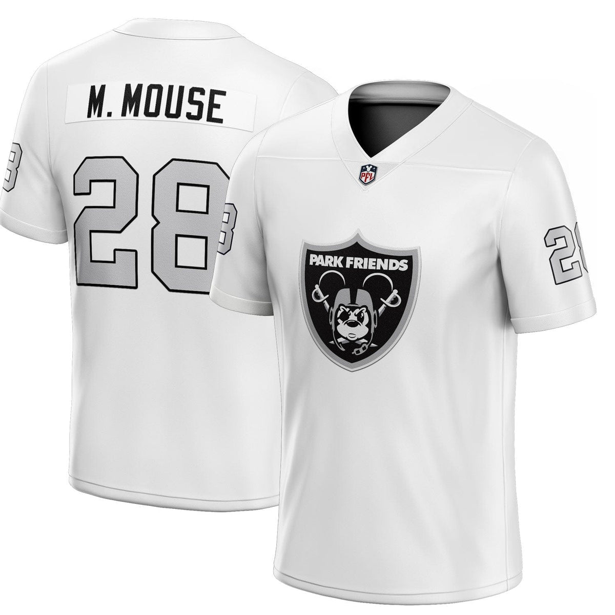 Mouse Shield  Football Jersey