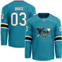 Sharks Bruce Hockey Jersey