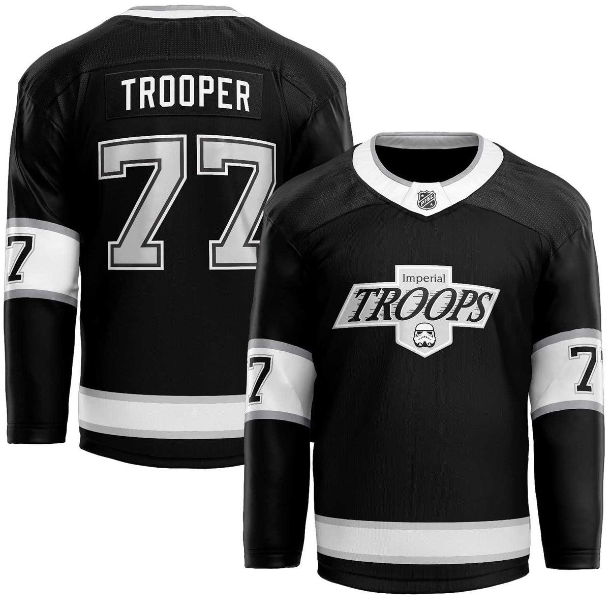 Troops Throwback Hockey Jersey