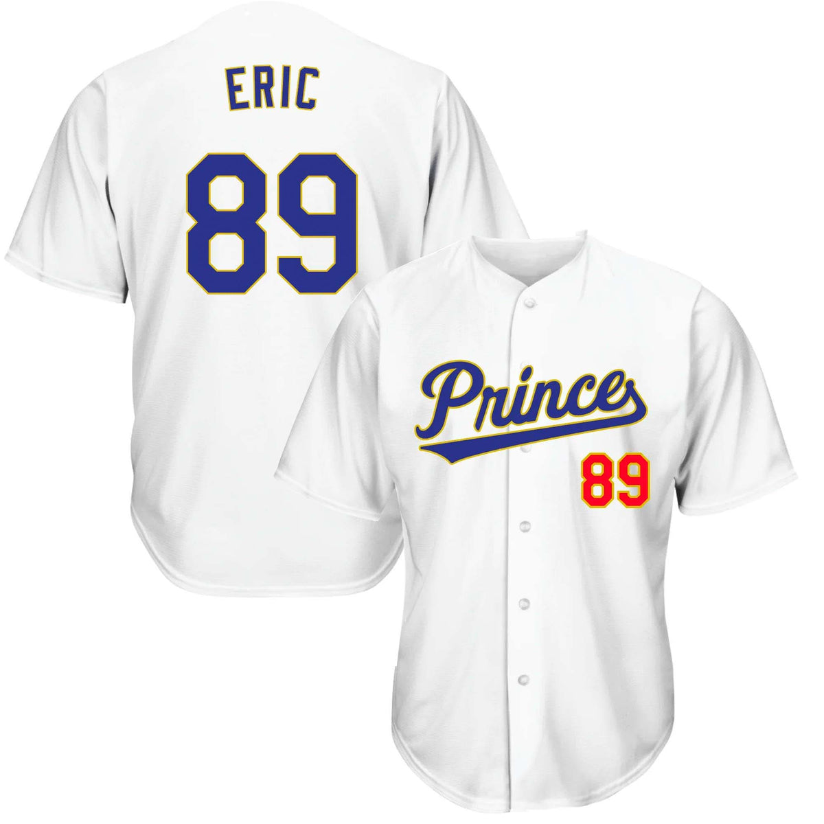 Prince Eric Baseball Jersey