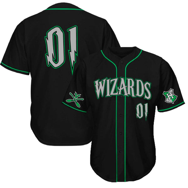 Wizards Green House Baseball Jersey