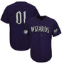 Wizards Blue House Baseball Jersey